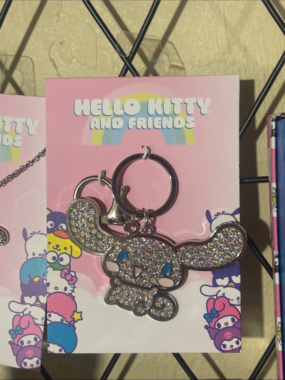 Cinnamonroll Keychain Hello Kitty And Friends Sanrio